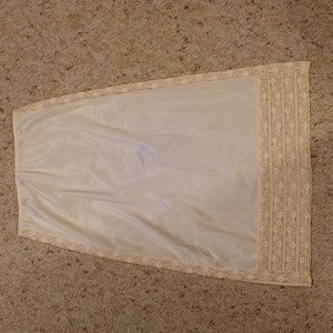 VINTAGE long skirt slip